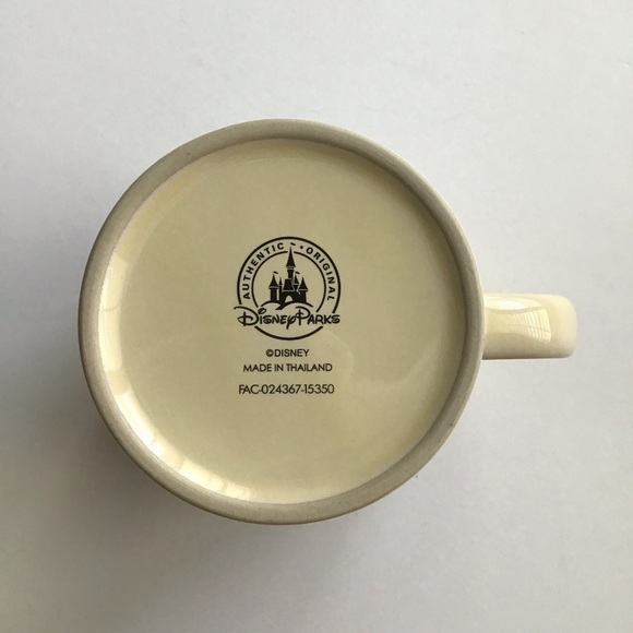 Vintage Disney Parks Luggage Tags Travel Theme Coffee Mug Ceramic Tea Cup MINT - Picture 4 of 14